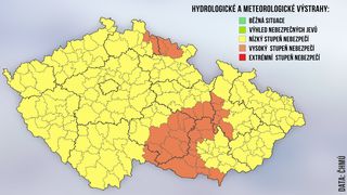Česko zasáhne silný vítr, varují meteorologové